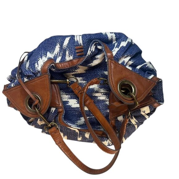 Lucky-brand Women's Blue and white boho Bag - Picture 4 of 6